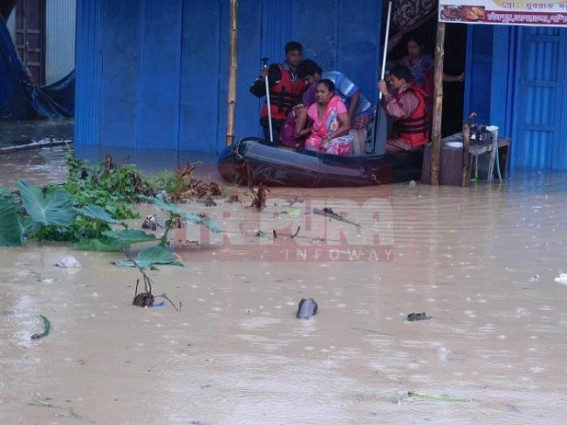 Above 300 flood victims reported